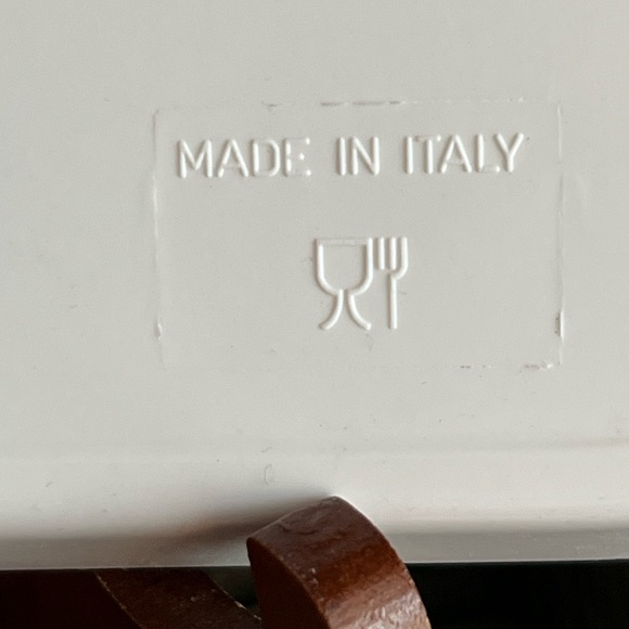 Mini Melamine Tray Made In Italy with Ducks Pond/Lake Water Scene 4” x 5.5” - Picture 3 of 4